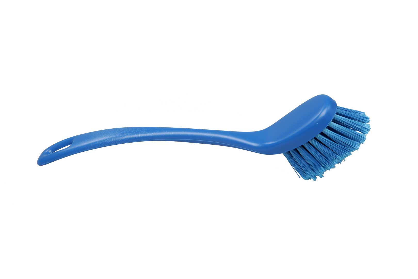 Miloo Cepillo de cerdas duras y cepillo de fregado de dos niveles con  accesorio para poste de extensión (11 pulgadas), cepillo largo para  limpieza de