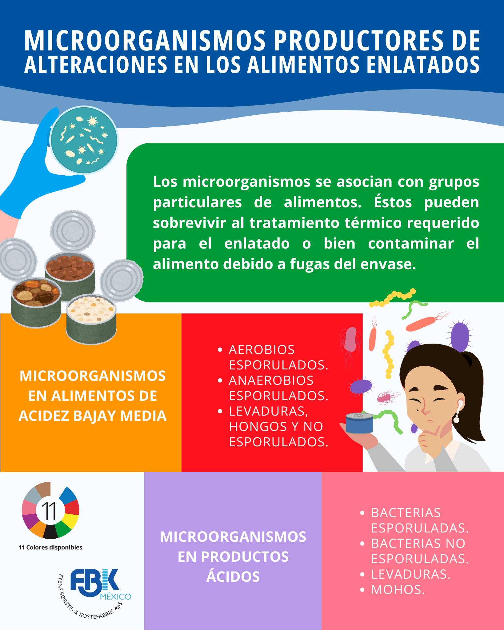 MICROORGANISMOS PRODUCTORES DE ALTERACIONES EN LOS ALIMENTOS ENLATADOS ...